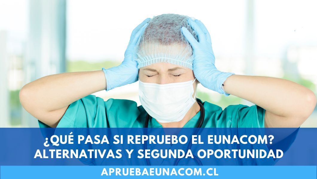 ¿Qué pasa si repruebo EUNACOM? Alternativa y segunda oportunidad